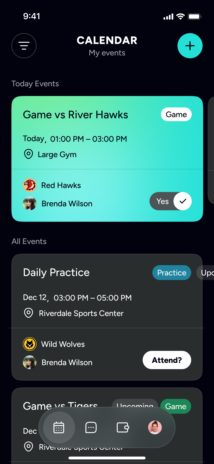 Parent Calendar